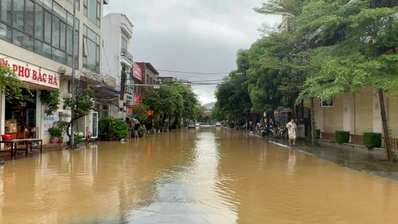 Thời tiết lào cai tiếp tục có mưa to và rất to