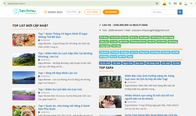 Trang Sapa Review đưa bạn đến gần hơn với Sapa.