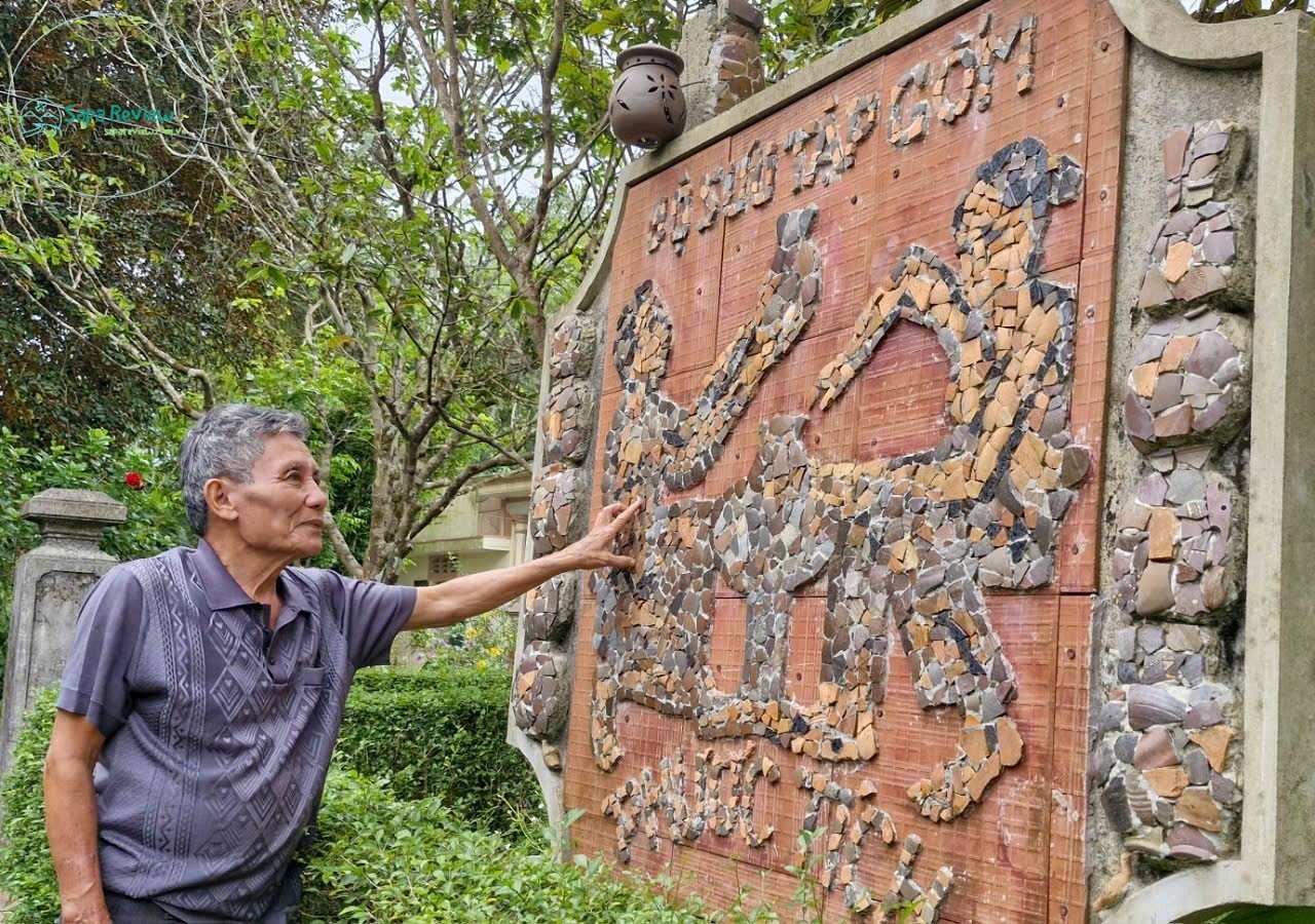 Ông Lê Trọng Diễn kể về những thăng trầm của nghề làm gốm tại làng cổ Phước Tích.