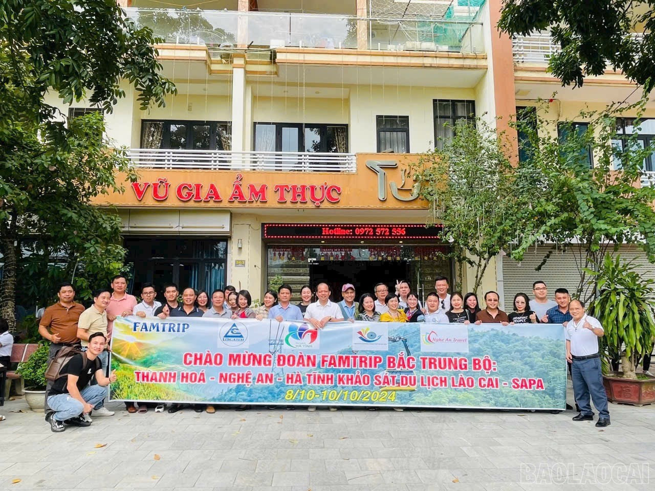 Các thành viên của đoàn famtrip có nhiều ấn tượng về du lịch Lào Cai.