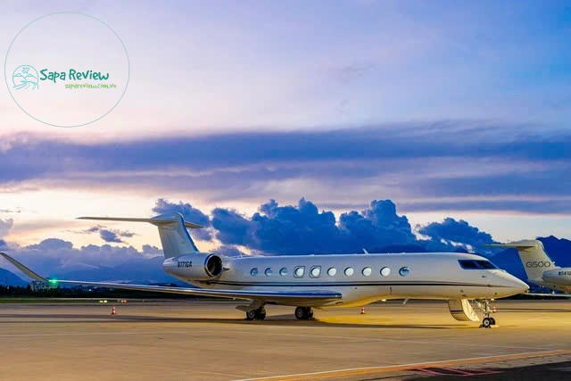 Chiếc G650ER của giới siêu giàu, với khả năng bay xa hơn và nhanh hơn bất cứ chuyên cơ nào, có mặt tại Đà Nẵng vừa qua