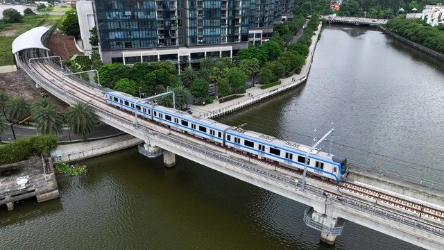 Chạy thử tàu toàn tuyến tuyến metro số 1 (Bến Thành - Suối Tiên)