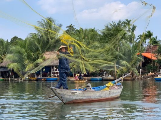 Bức ảnh cô chụp tại Hội An