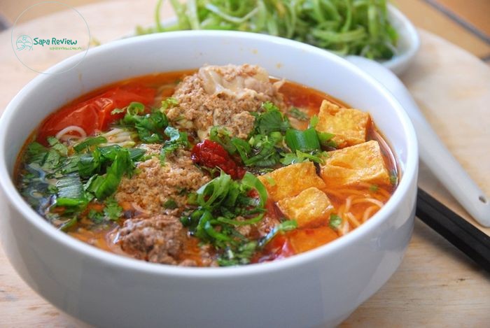 Bún riêu cua đặc sản Hà Nội