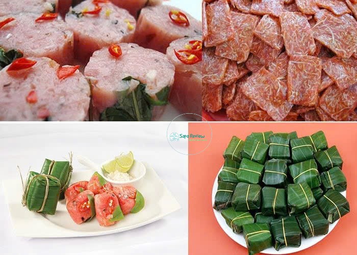 Nem bưởi - món ngon Tây Ninh được làm bằng vỏ bưởi tươi, màu sắc bắt mắt, ăn lạ miệng