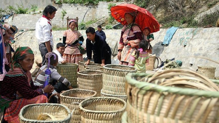 Chợ phiên Bắc Hà lưu giữ nhiều nét văn hóa truyền thống của đồng bào Tây Bắc.