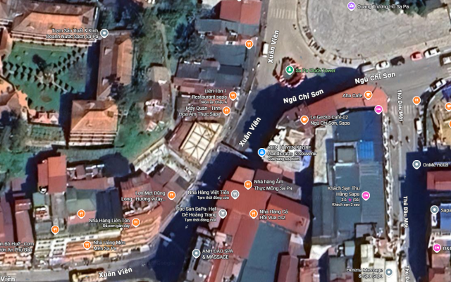 Vị trí nhà hàng trên google maps