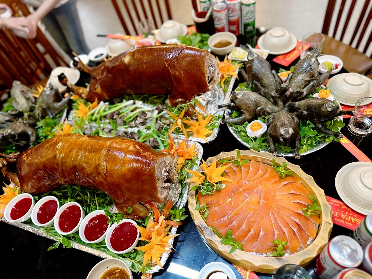 Đến đây bạn được trải nghiệm bằng bữa tiệc vị giác đặc biệt