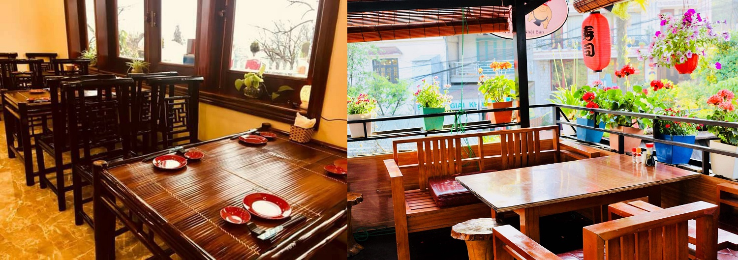 Một vài góc bàn mang đến cảm giác bình yên, đơn giản tại Chef Sumo