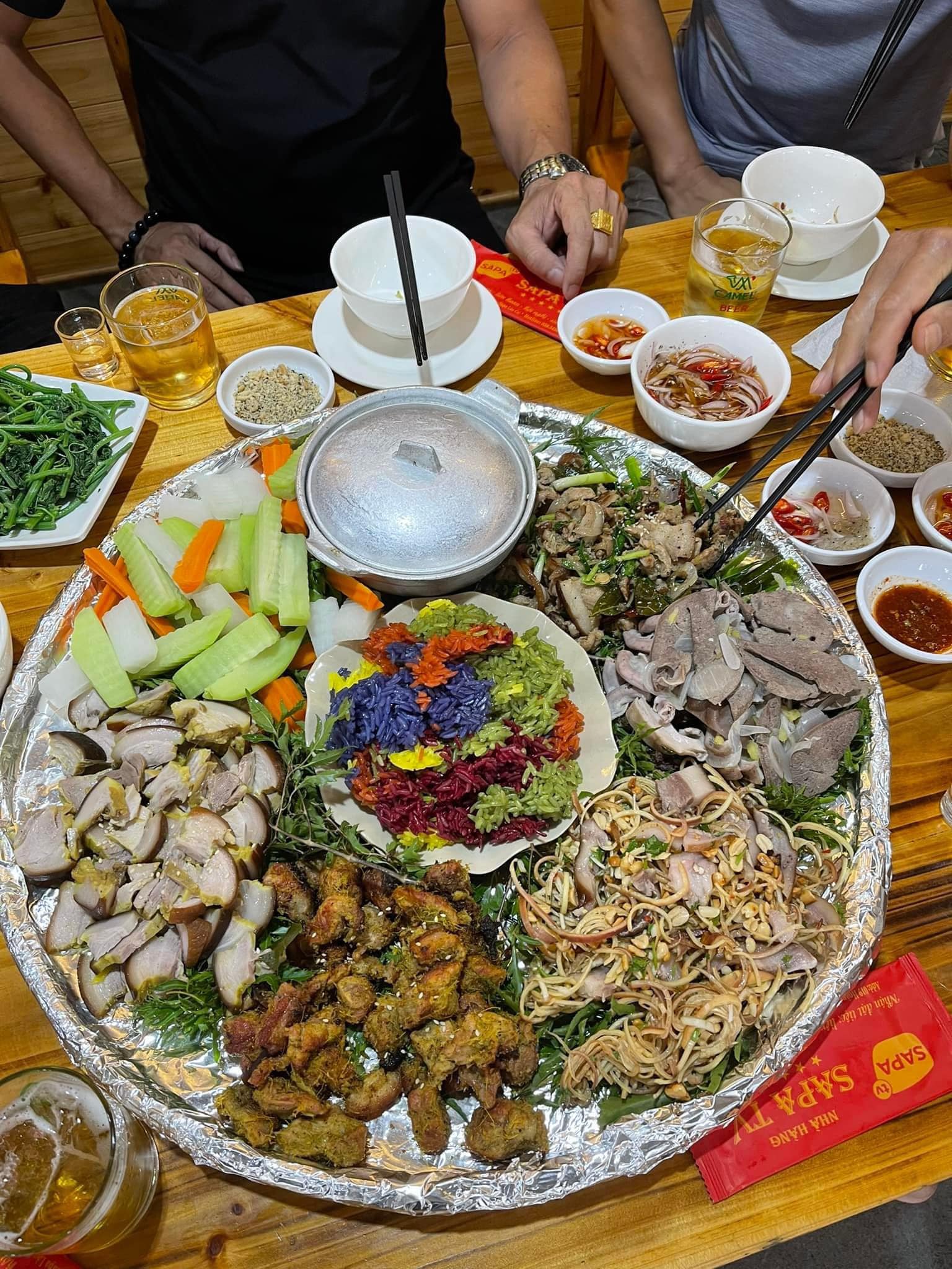 Mẹt lợn 7 món