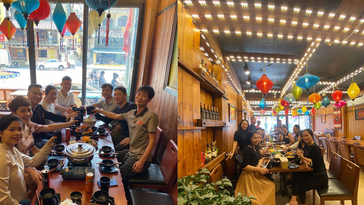Rất nhiều khách hàng đã đến Chợ Quê Quán và có những giây phút tuyệt vời với đồ ăn và dịch vụ chuyên nghiệp