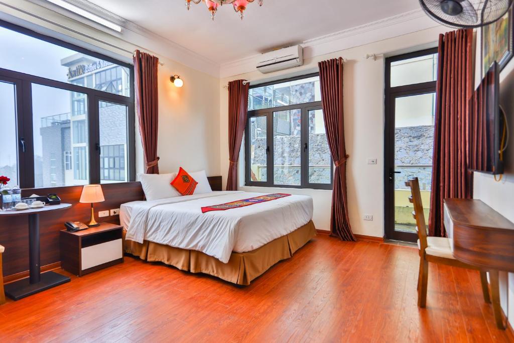Các phòng nghỉ tại Joville Hotel được thiết kế rộng rãi, hiện đại và tinh tế 