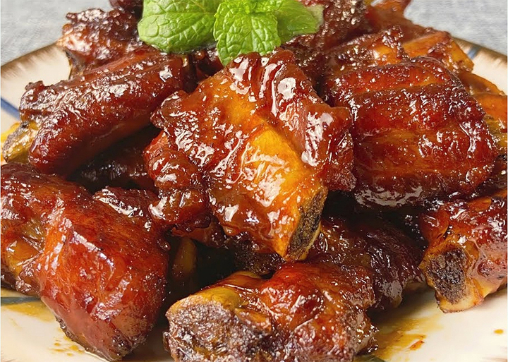 Món sườn xào chua ngọt thơm ngon