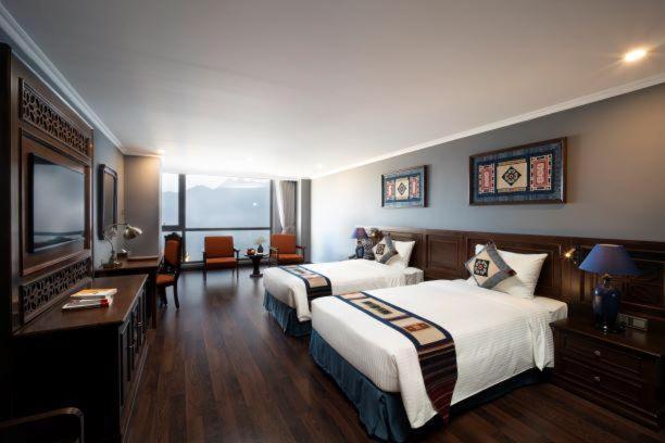 Phòng nghỉ sang trọng, tiện nghi tại Pistachio Hotel Sapa