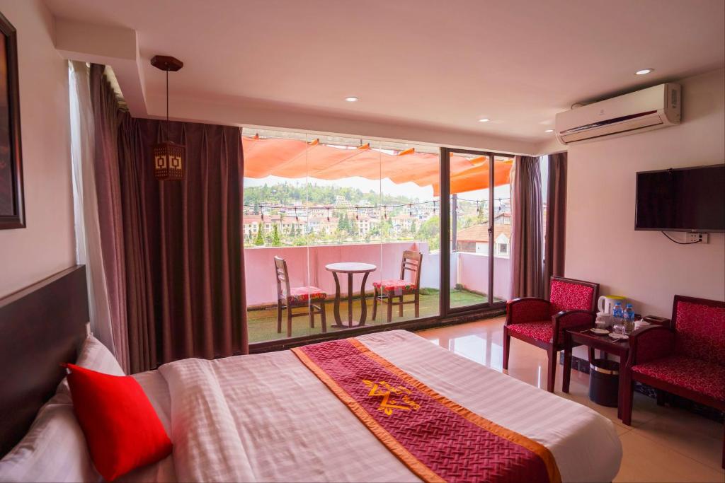 Phòng nghỉ rộng rãi, đầy đủ tiện nghi