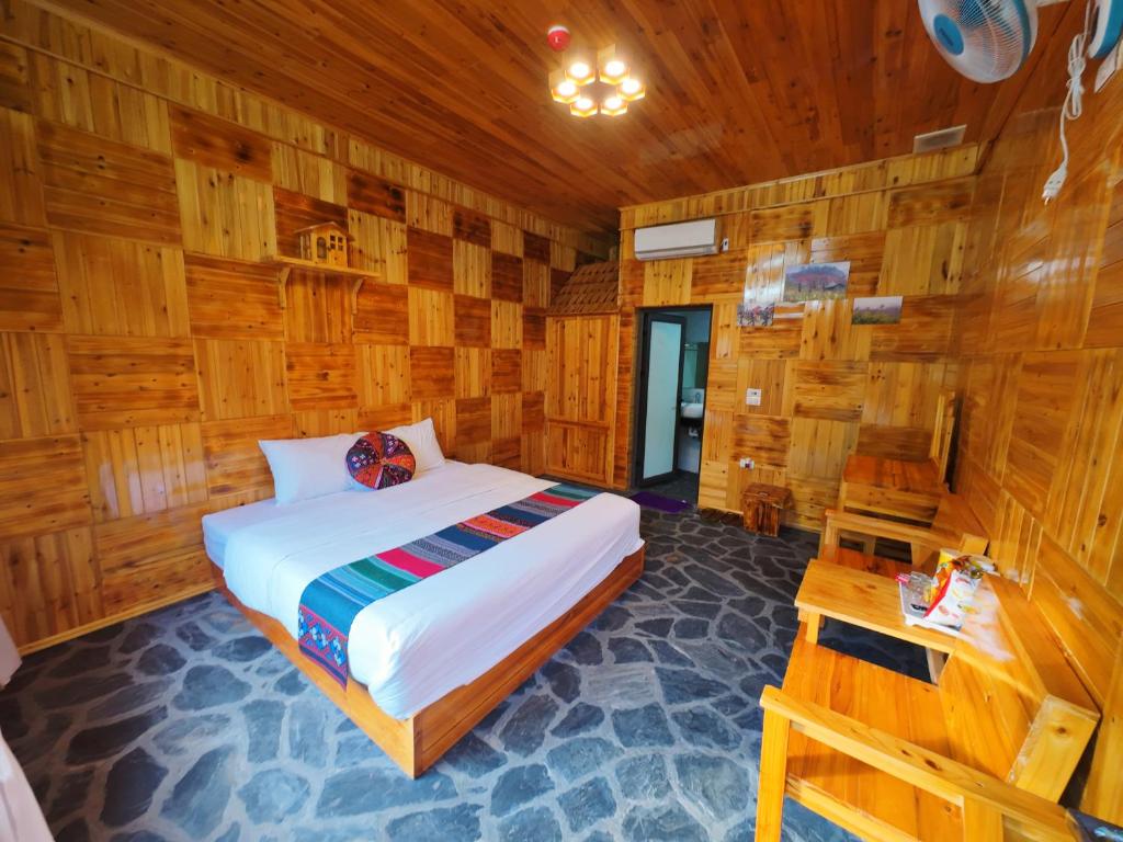 Homstay có nhiều phòng ,view đẹp cho du khách lựa chọn.