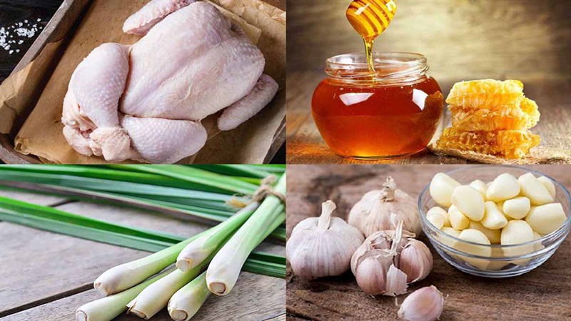 Chuẩn bị nguyên liệu.