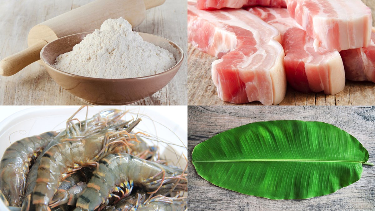 Chuẩn bị nguyên liệu.