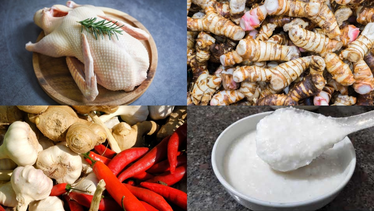 Nguyên liệu cần chuẩn bị.