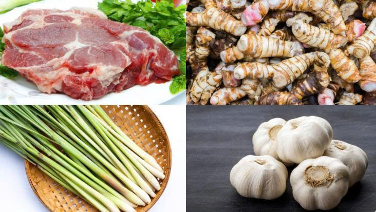 Nguyên liệu cần chuẩn bị.