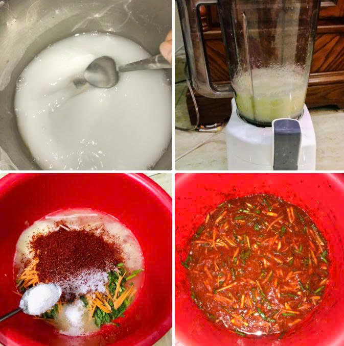 Nấu bột nếp
