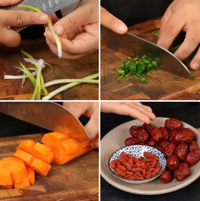 Sơ chế các nguyên liệu khác